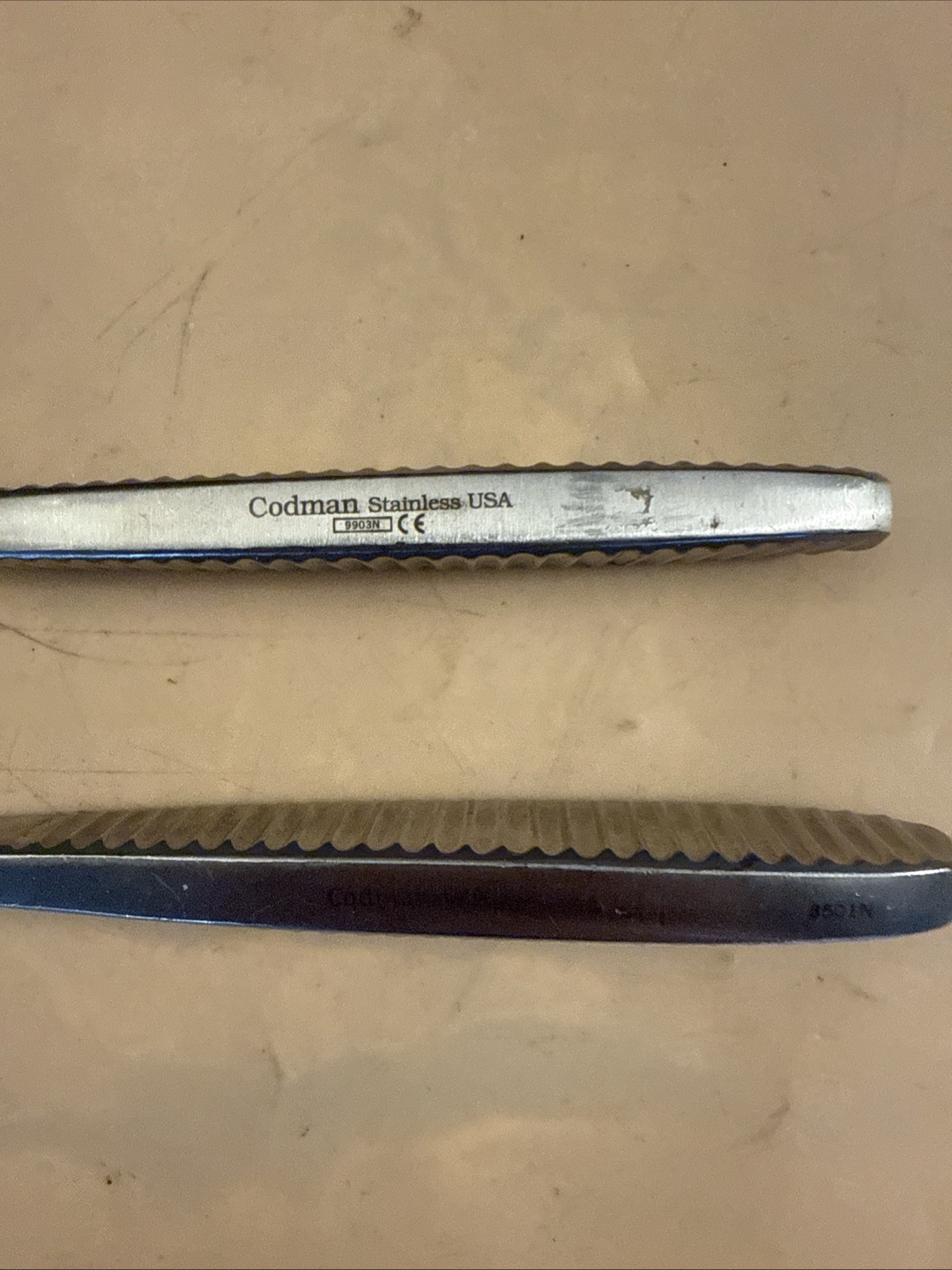 Lot of 2 Codman Cloward Blade Retractors 18mm 50-1050 & 20mm 50-1052