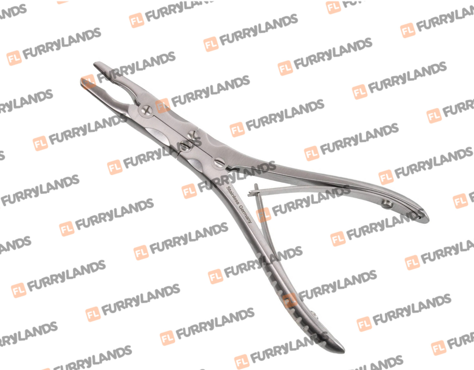 Ruskin Bone Rongeur 7 Inch Double Action Straight 5mm Bite Surgical Instrument