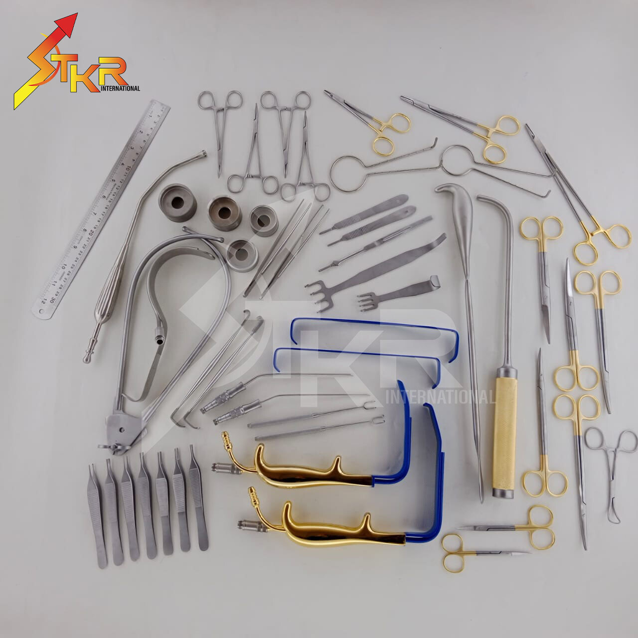 Breast Augmentation Surgery Set Of 45 Pcs Instruments Germen Best Quailty Set CE