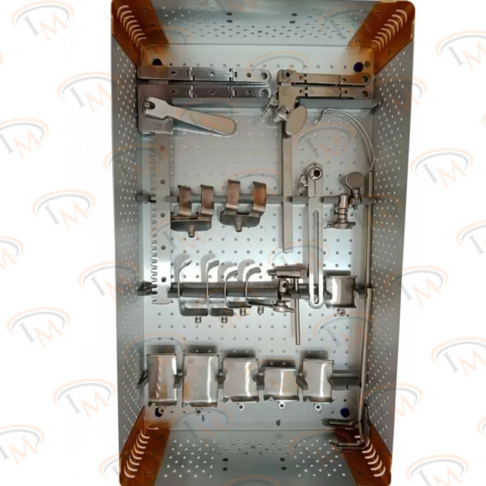 Basic Valve XS Surgery Instruments Set Cardiac Surgery Set With Aluminum Box