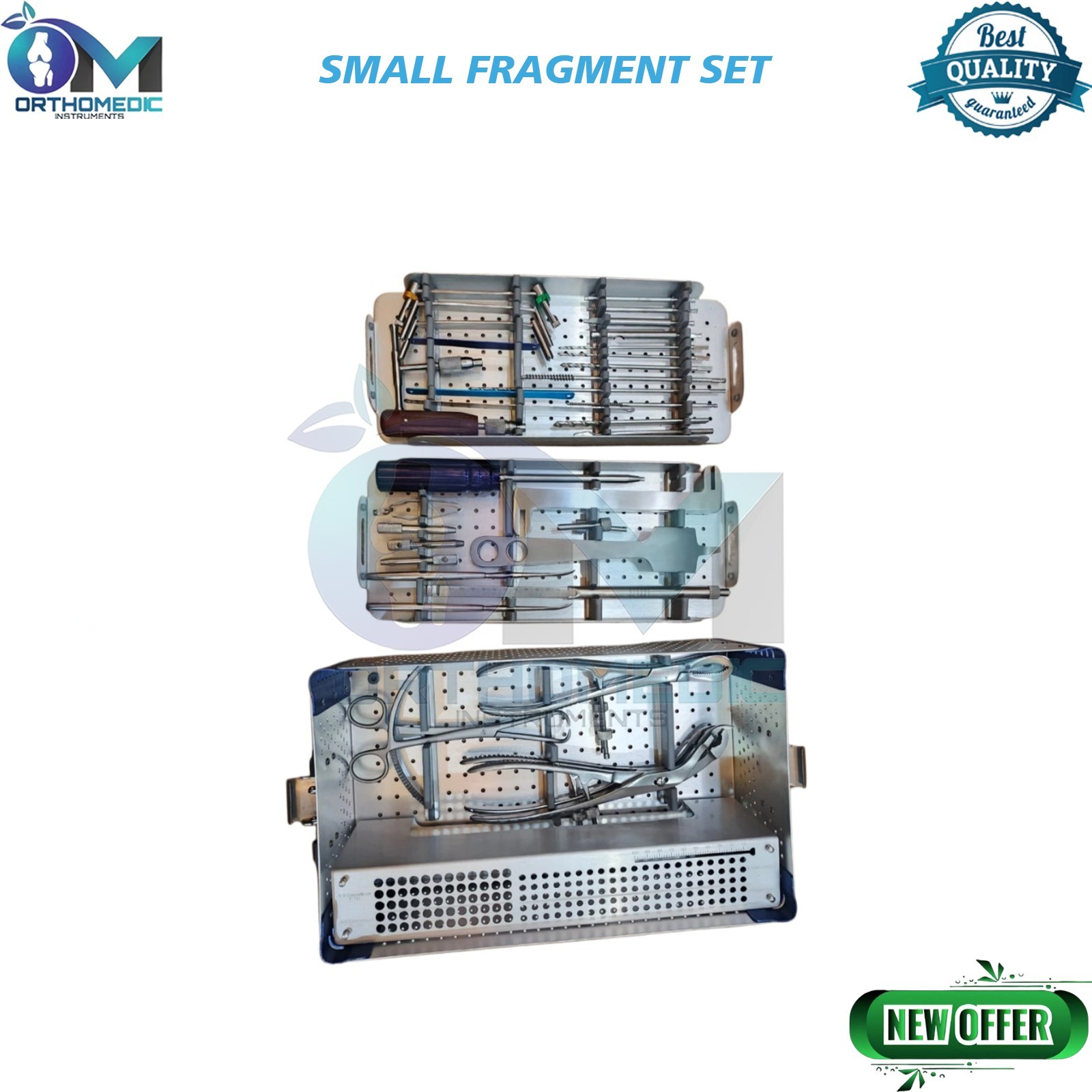 Small Fragment Set Locking And Non locking Instruments Orthopedic Set