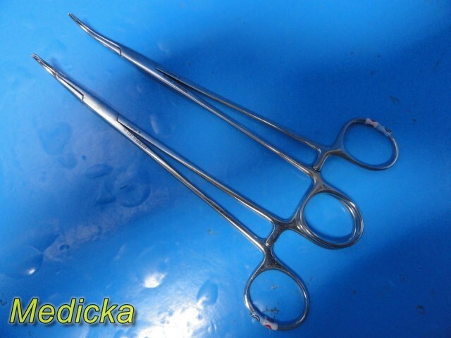 7X Codman V. Mueller Mayo-Gyon Kidney Hysterotomy & Hemostatic Forceps ~ 35647