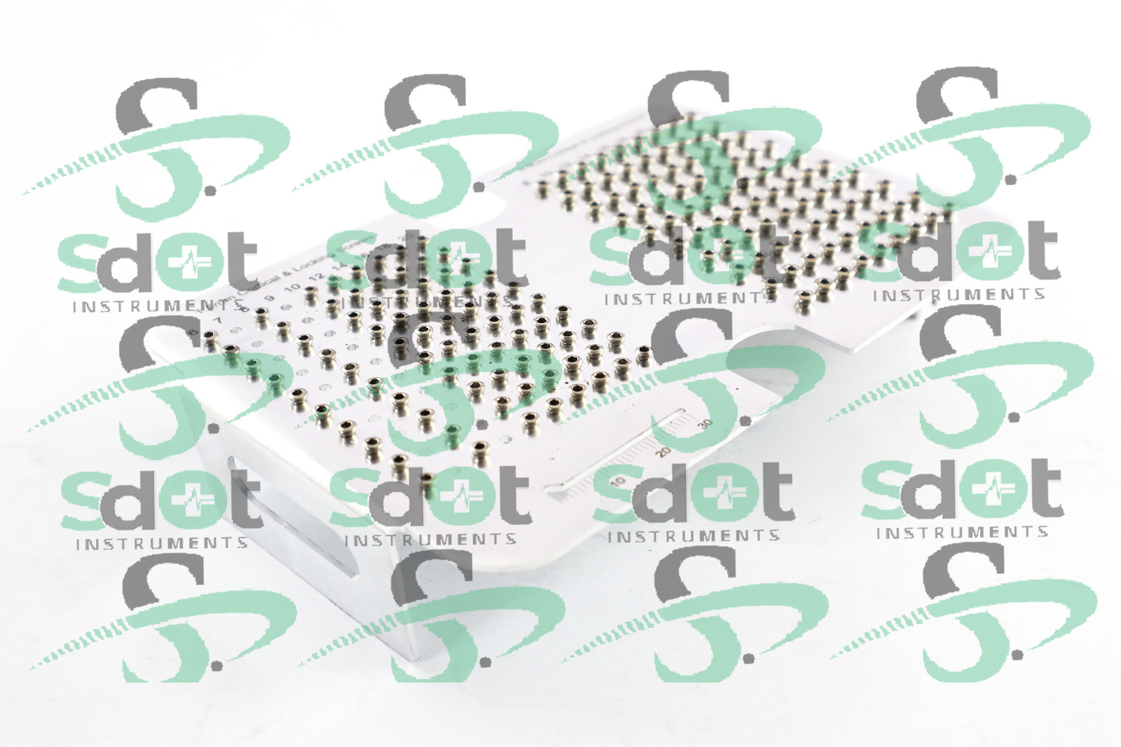 1.5mm, 2.0mm Cortical & Locking Screws Box, Rack, Sterilization Case Almunium ZI
