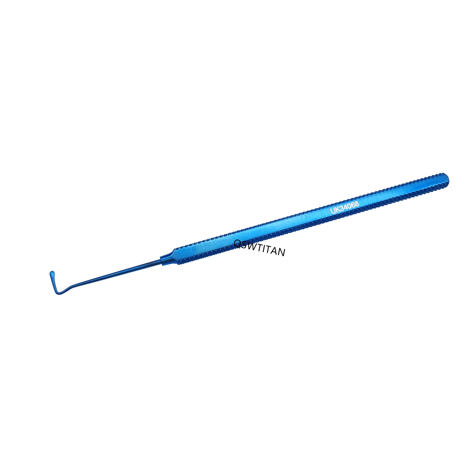 Ophthalmic Muscle Hook 1.5mm/ 2.0mm Bulbous Tip Titanium Eye Surgical Instrument