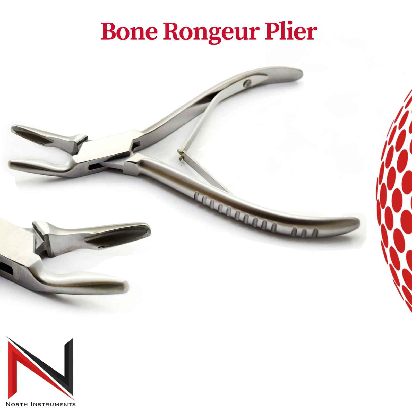 Dental Bone Rongeur Pliers Veterinary Orthopedic Implant Surgical Surgery Tools