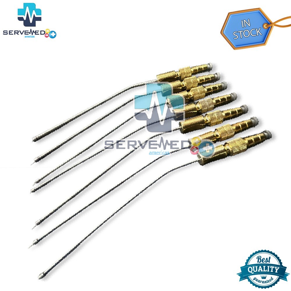 Frazier Suction Tubes 5,6,7,8,9,10,11,12 Surgical Diagnostic 8 Pcs With Box