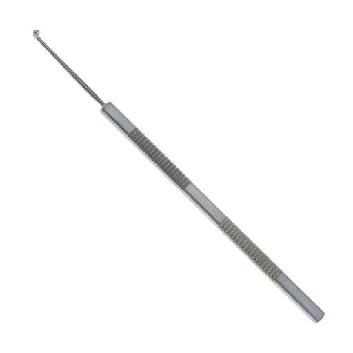 Urretts-Zavalia Scleral Depressor, 5″, Flat Serrated Handle, Premium Stainless