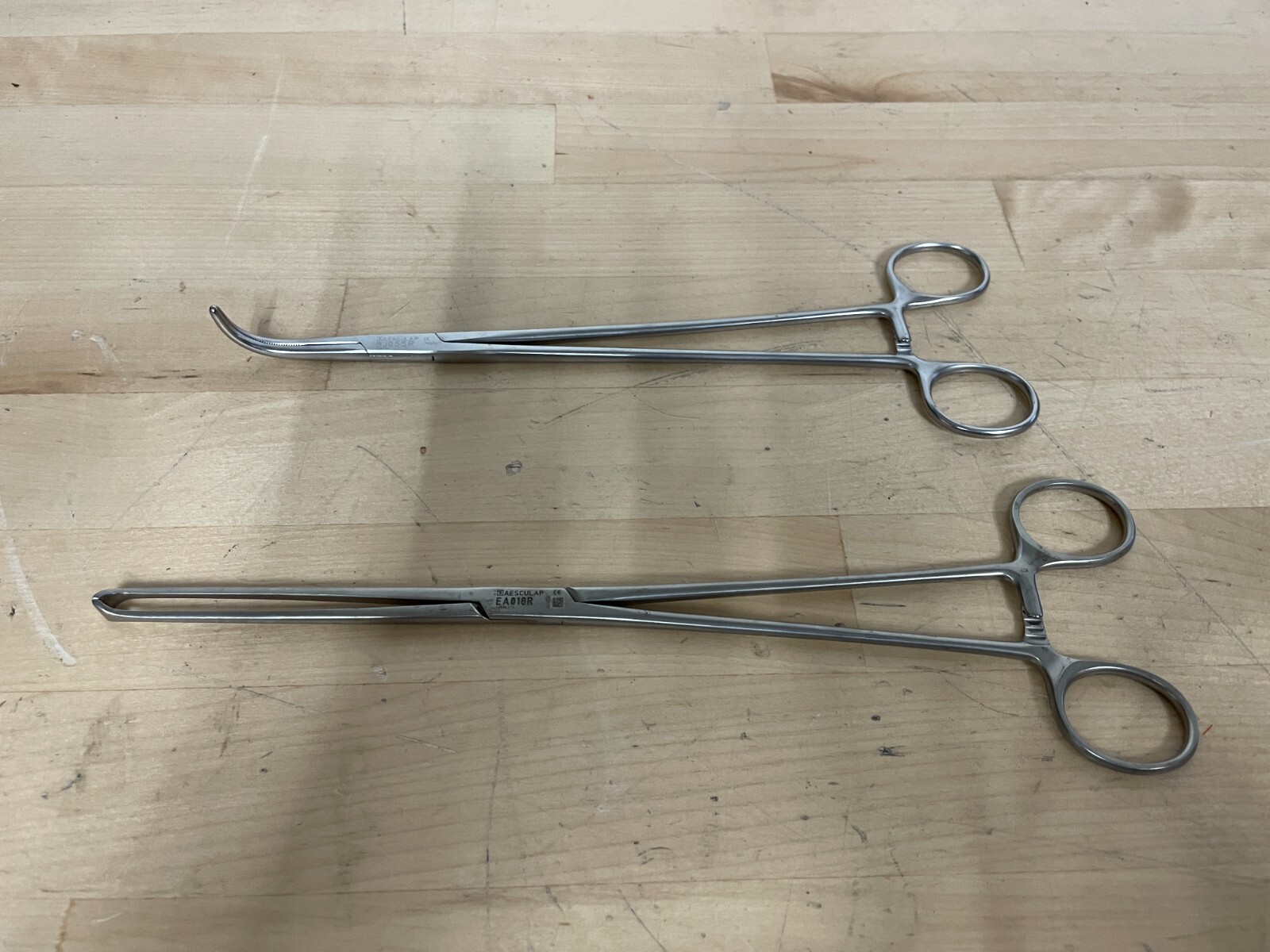 Aesculap Lot EA018R BJ055R of Stainless Steel