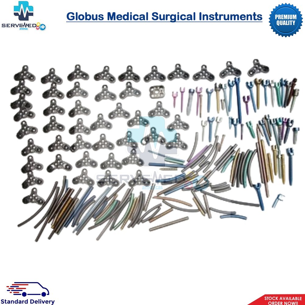 Assorted Lot of Globus Medical Surgical InstrumentsAssorted