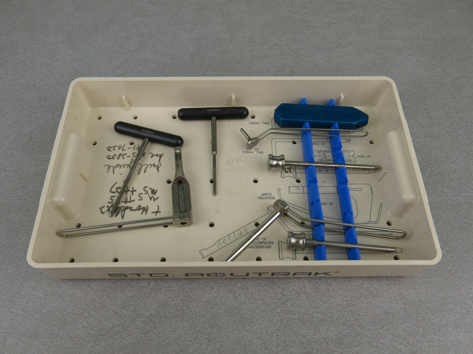 Acumed Acutrak STD Mini AT-7017 Standard Surgical Orthopedic Instrument Set