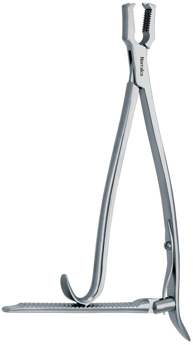 Kern Bone Holding Forceps, 8.5″, with Ratchet, Premium Stainless