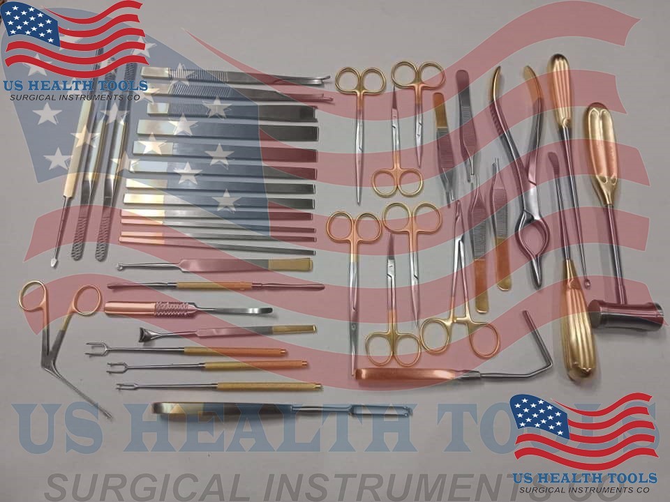 Rhinoplasty Instruments Nose Surgery Reusable 38 Pcs Kit Set