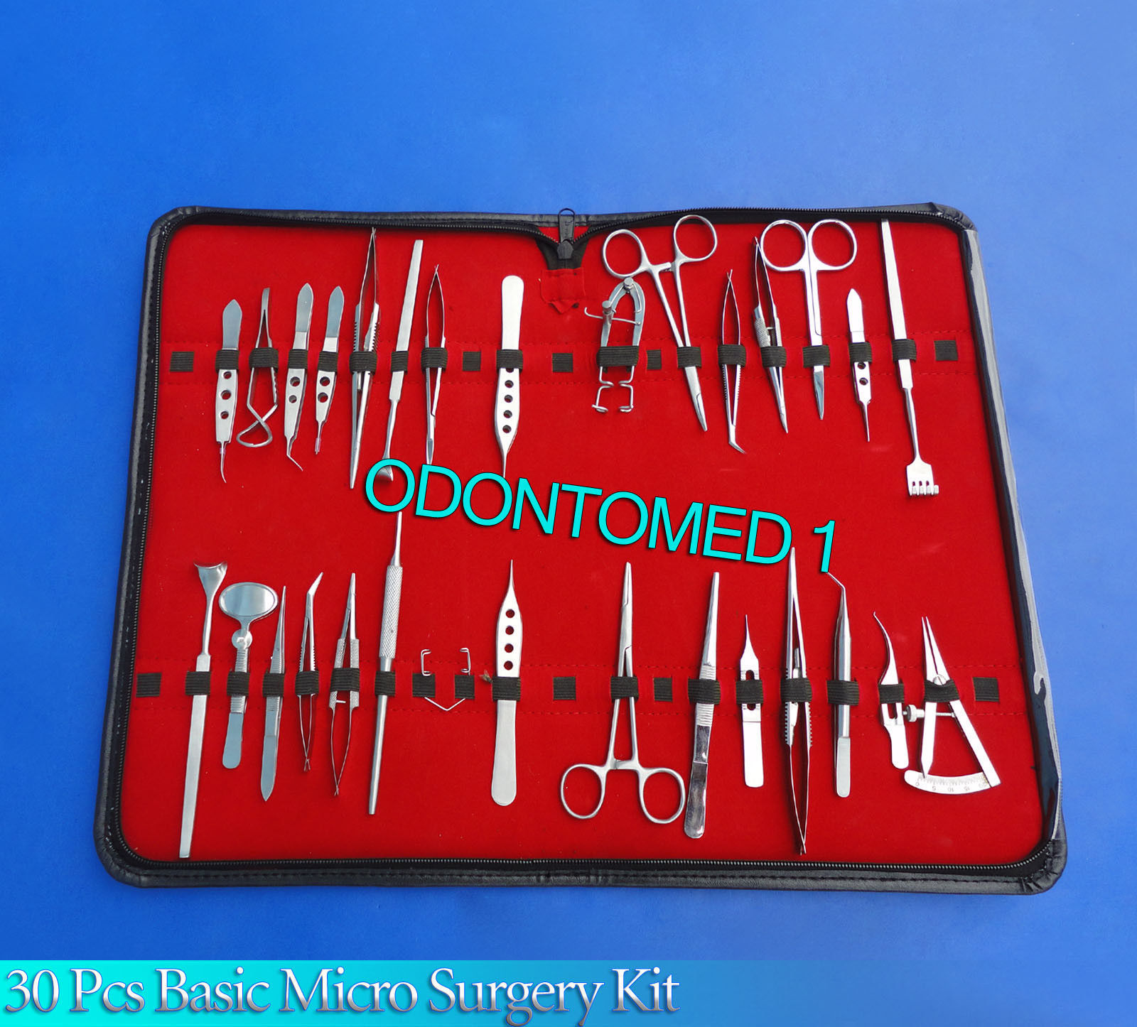 30 Pcs Basic Eye Micro Surgery Surgical Instruments Set Kit