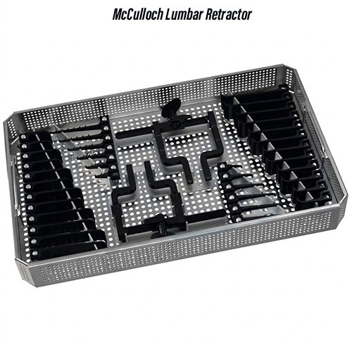 McCulloch Lumbar Retractor Micro Discectomy Orthopedic Spine Tools Set of 38 Pcs