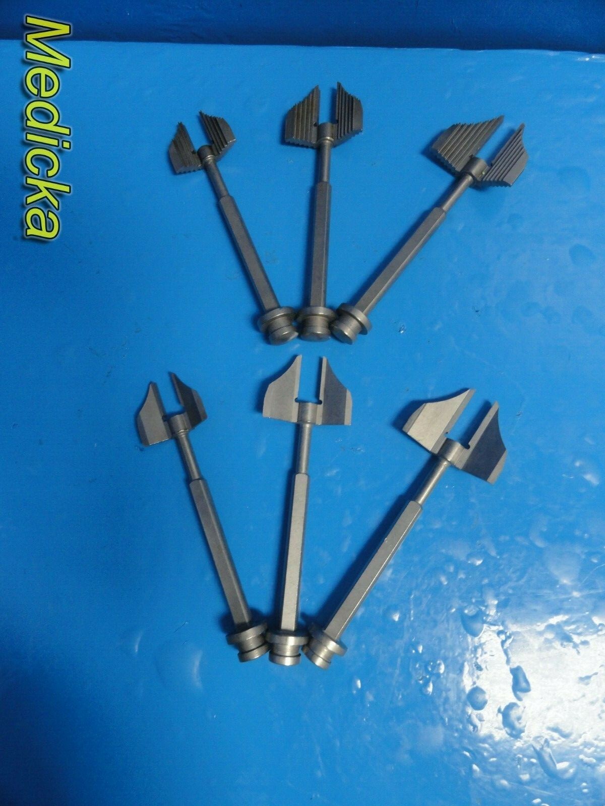 6X Stryker Howmedica Osteonics Assorted Orthopedic Press Fit + Cement ~ 19502