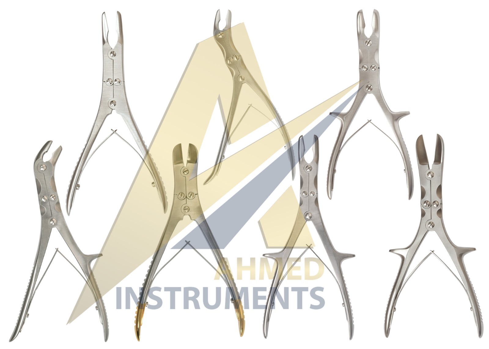 Bone Ronguers and plaster shear 7 PCs Set Orthopedic Surgical Instruments