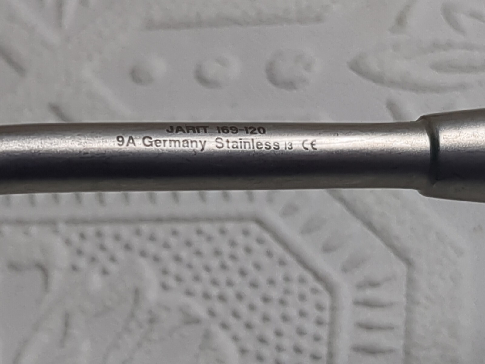 Jarit 169-120 Yankauer Suction Tube, Angled, approx 10 1/2″