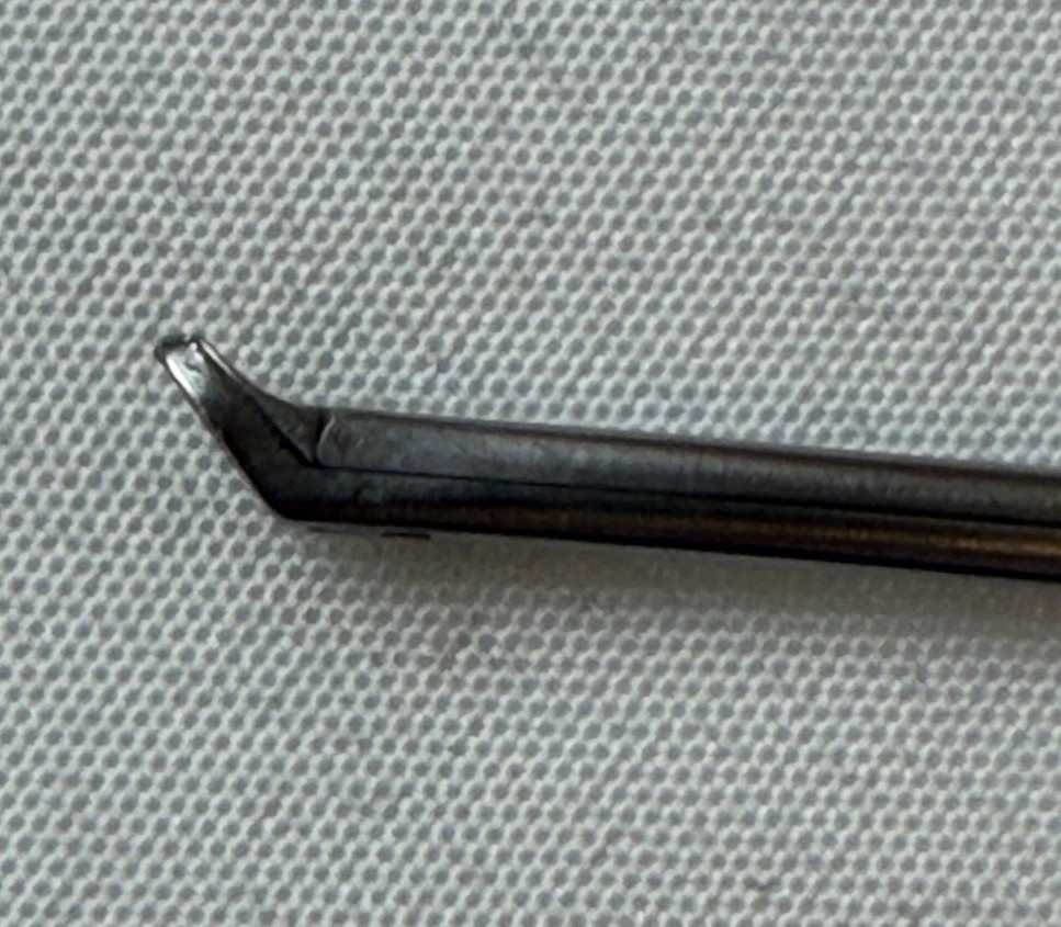 SSI Ultra 63-6602 Weil-Blakesley Thru-Cutting Forceps Upturned 45° #00 2.5mm ENT