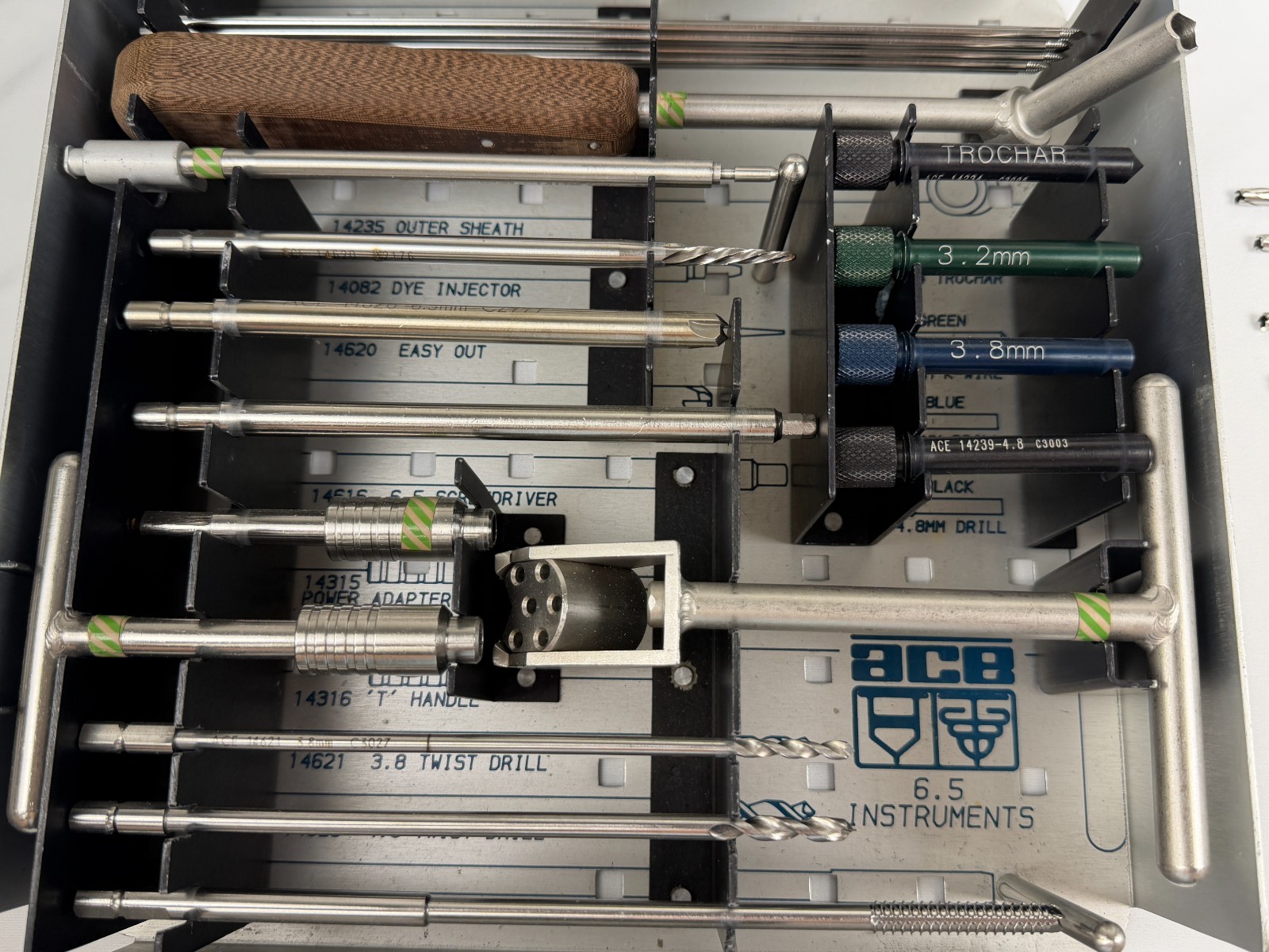 ACE 6.5/8.0 Cannulated System and Instruments Ortho