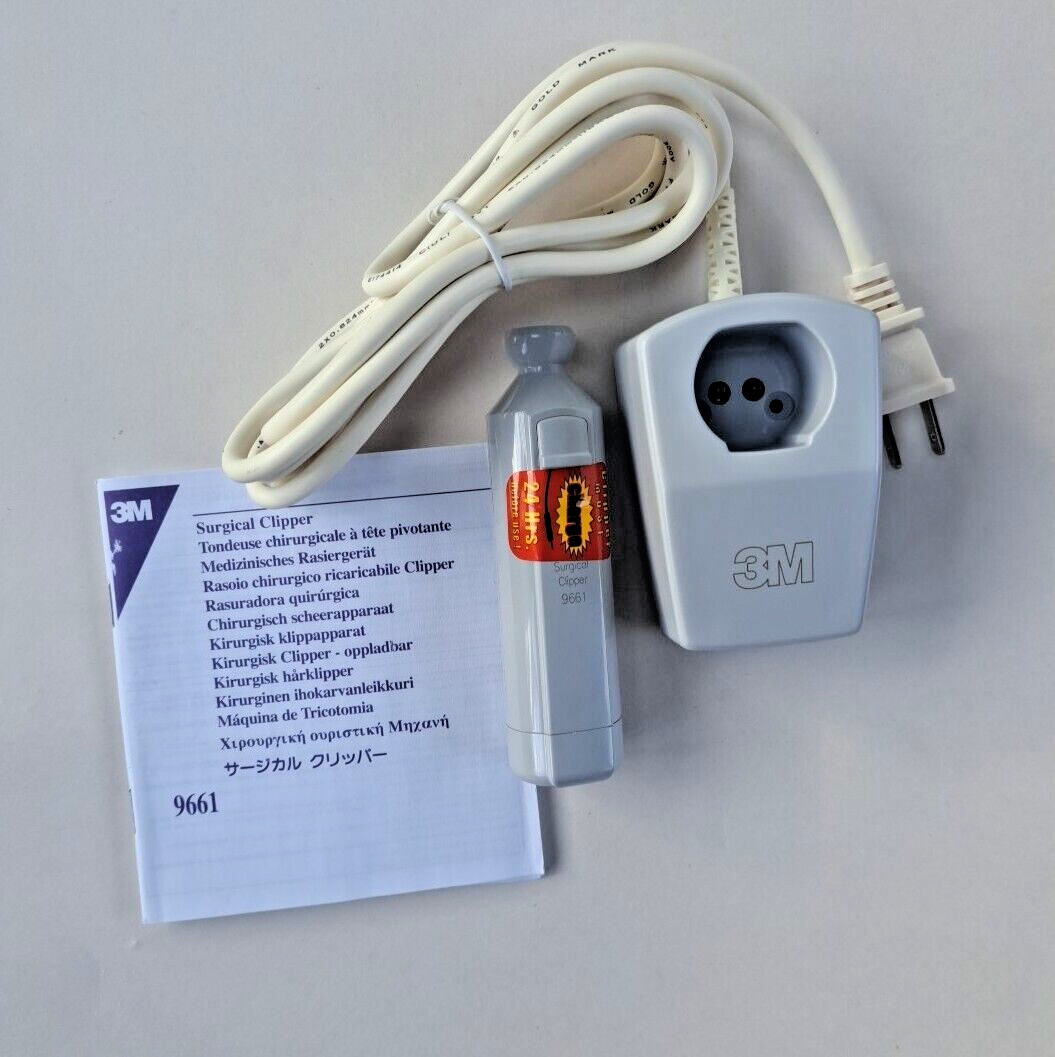 3M Portable Surgical Clipper Starter Kit 9667 New In Box