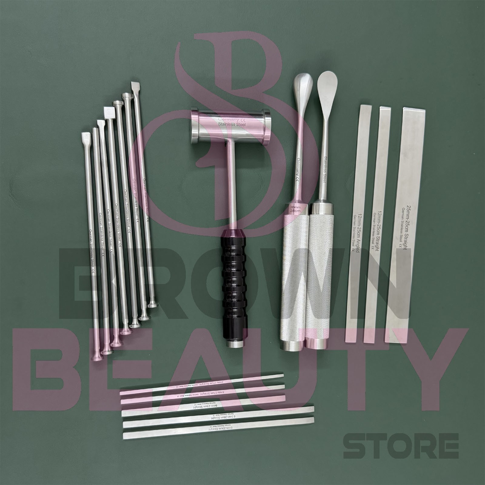 Bone Osteotomy Set Orthopedic Surgery instruments of 18 PCs Major Surgery Instru