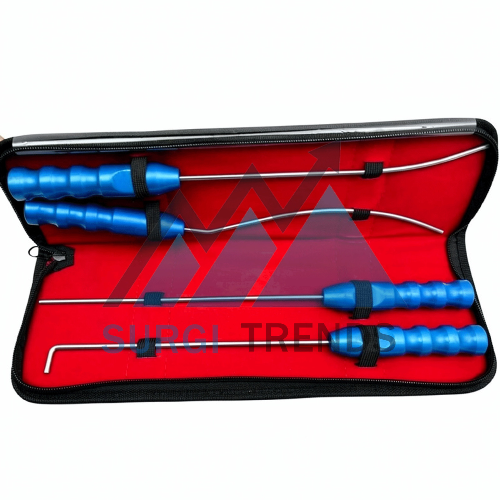 Viterbo’s Surgical Dissector Set 4pcs Facelift Gliding Brow Lift Plastic Surgery