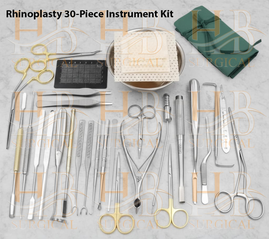Rhinoplasty instruments set of 30 pcs,Nose surgery instruments