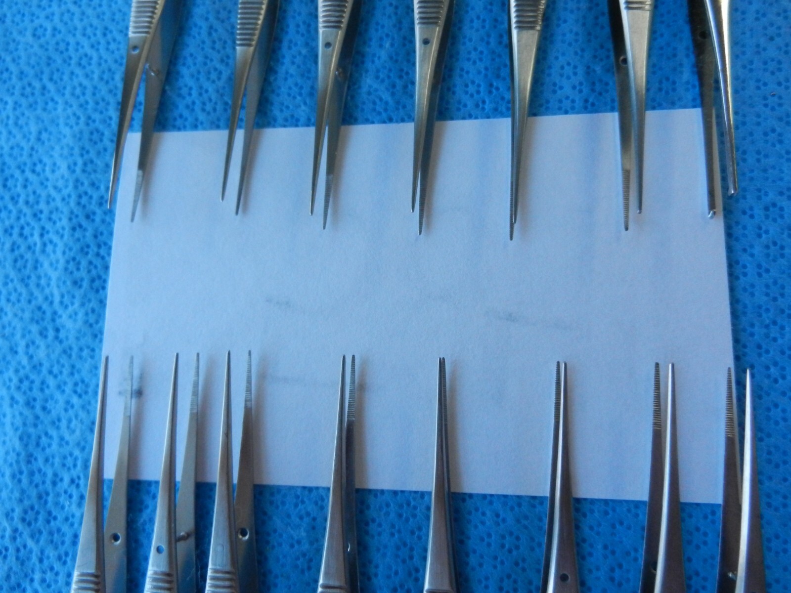 D5840 Jarit Princeton Surgical Forceps Lot of 15 Approx 10cm