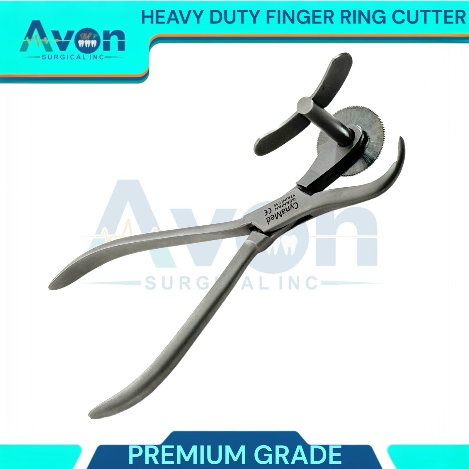 6In Finger Ring Cutters with Lever Guard | First Aid, Fire Rescue, Jeweler Ring