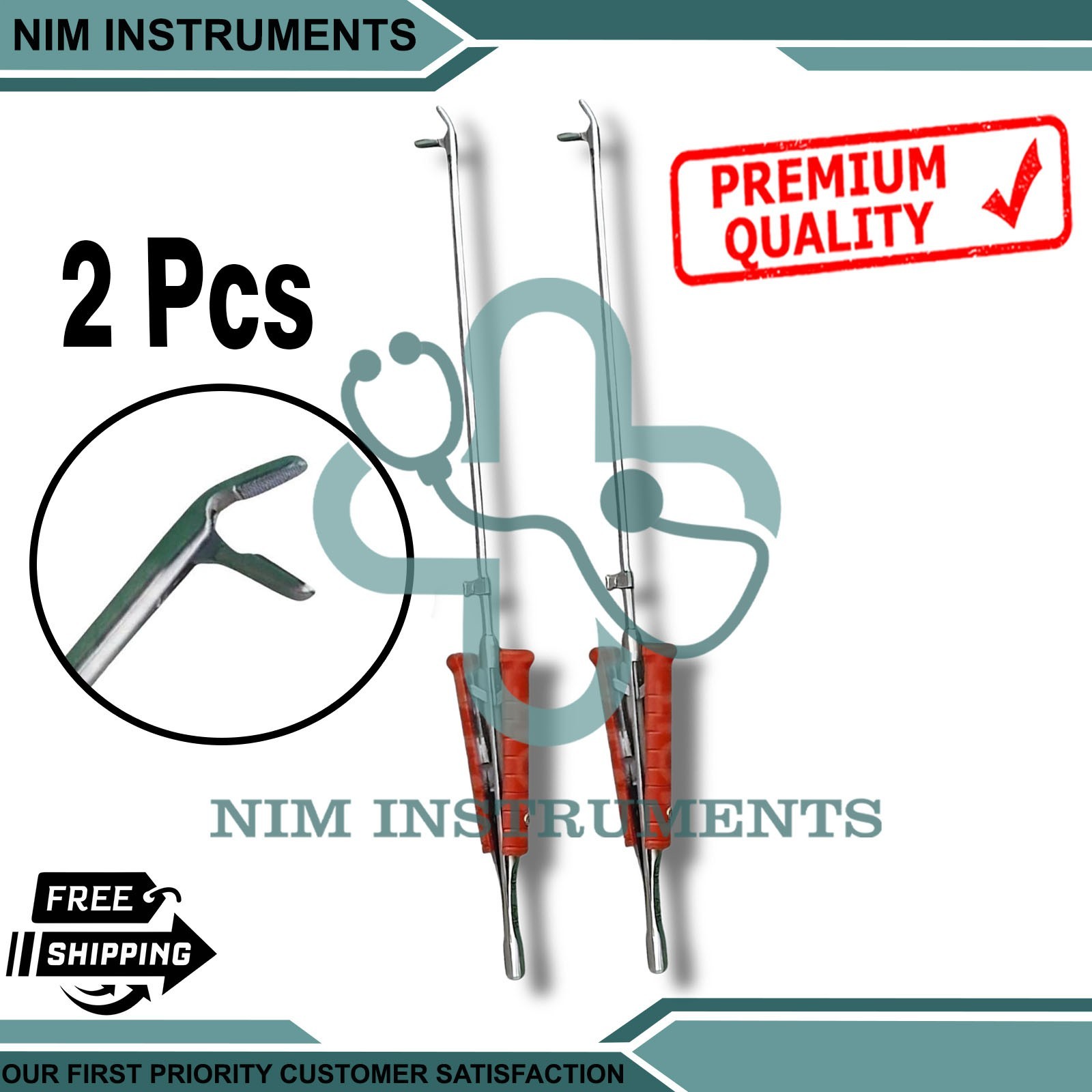 Valve Xs Cardiac surgery Needle Holder 45° Up, Cardiology Surgical Instruments