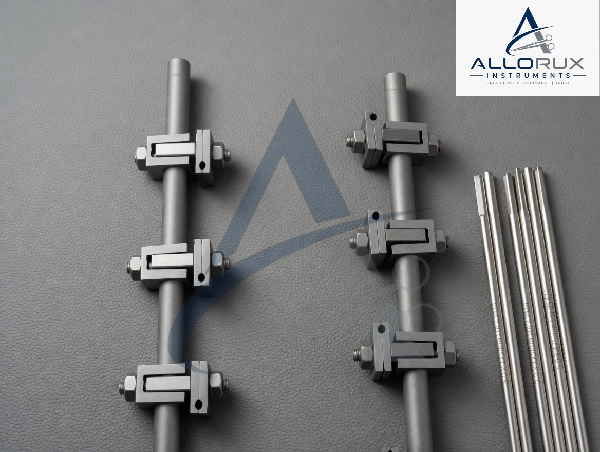 AO External Fixator 2 Sets 4.5 Tibia and 5.0 Femur Orthopedic