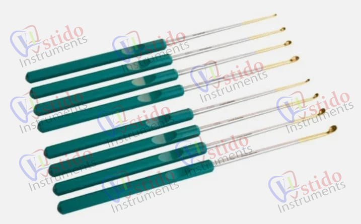 New Micro Spine Bone Curettes Set Of 8 PCs Surgical Orthopedic Instruments