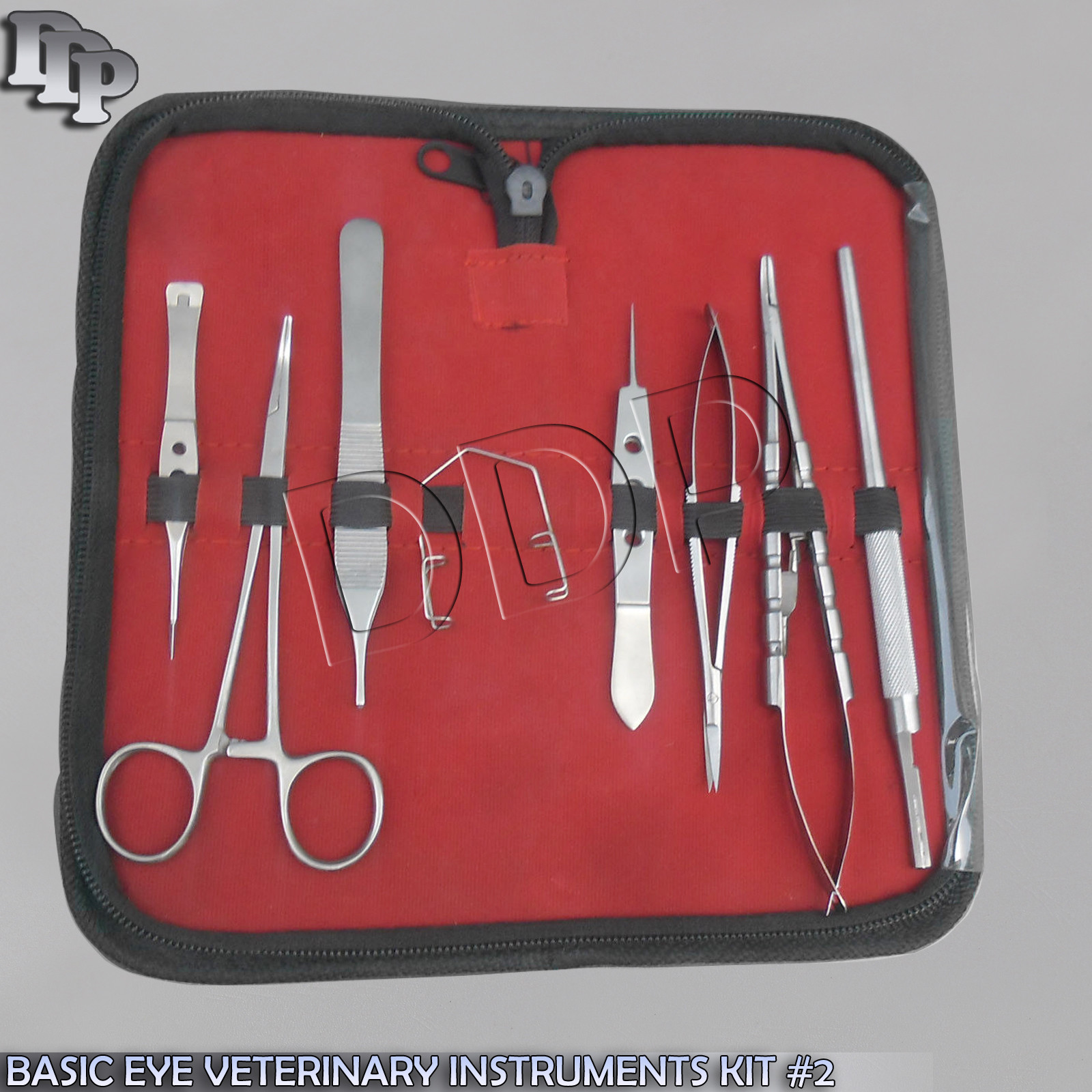 8 PC O.R GRADE BASIC EYE VETERINARY MICRO SURGICAL OPHTHALMIC INSTRUMENTS KIT #2