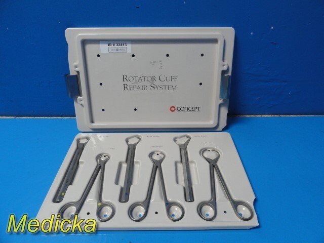 Linvatec Concept Arthroscopy Rotator Cuff Repair System Instrument Set ~ 32413