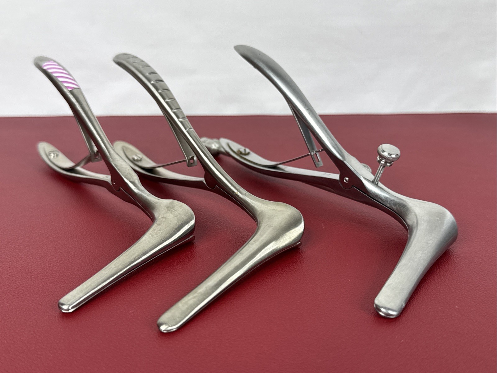 Vintage lot of 12 Stainless Steel Nasal Speculum ENT, XOMED Mueller ESI Storz