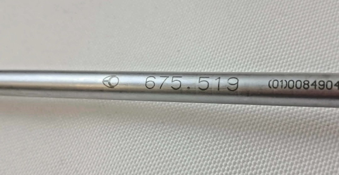 Globus Medical OsteoPrep Straight Ring Curette 675.519 10mm 7° Up-angle Tip