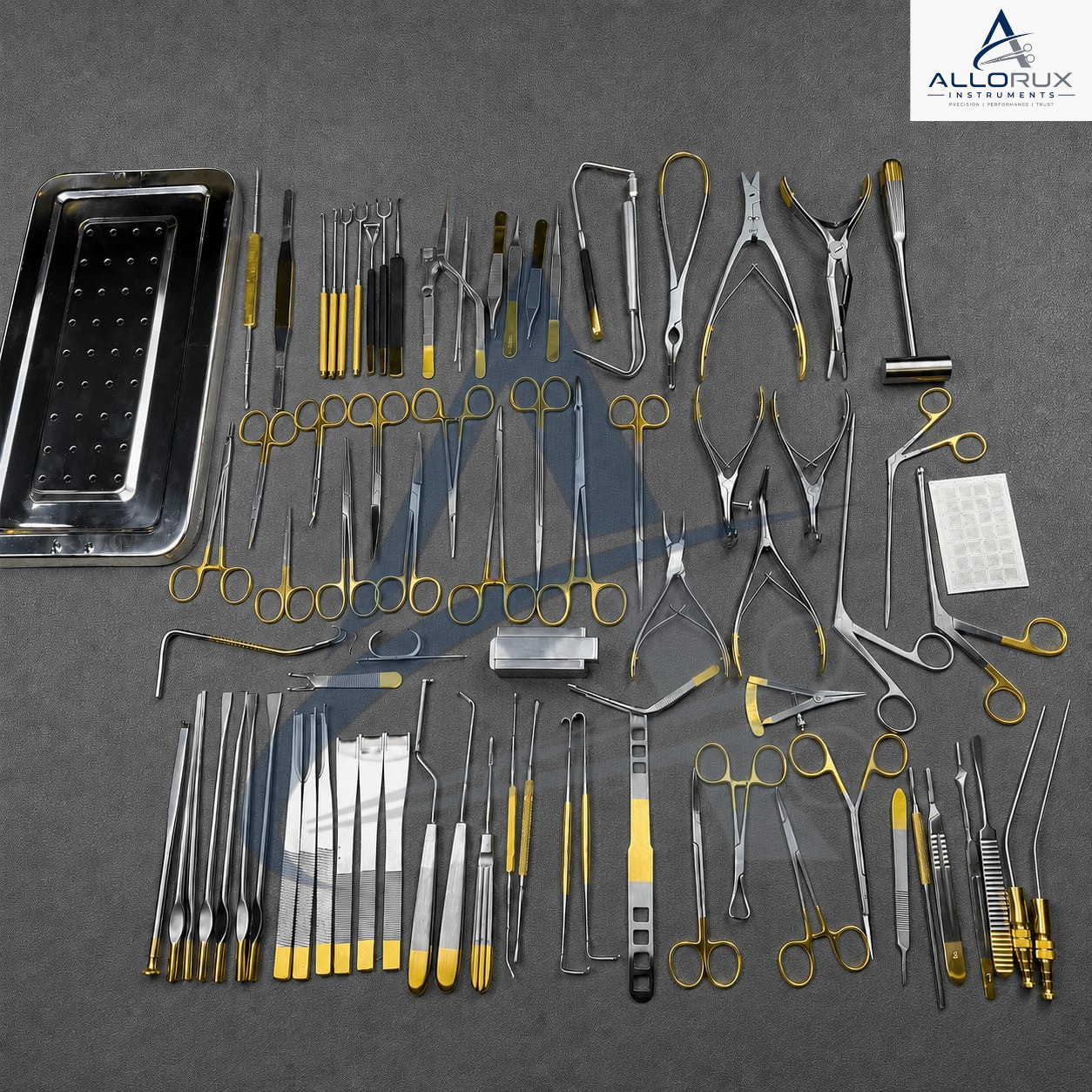 Major Rhinoplasty Surgical instruments set of 82 Pcs Nose & Plastic Surgery +Box