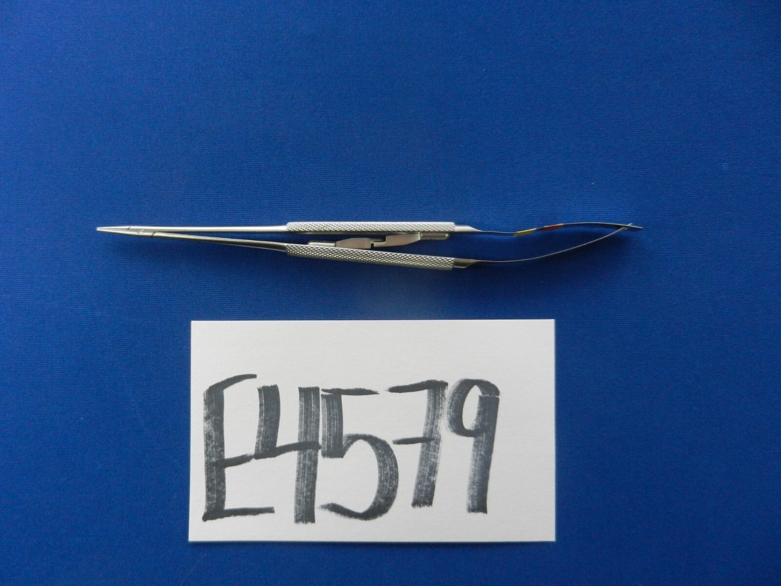 E4579 Scanlan 6006-82 Straight Diamond Dust Micro Needle Holder 18.5cm Length