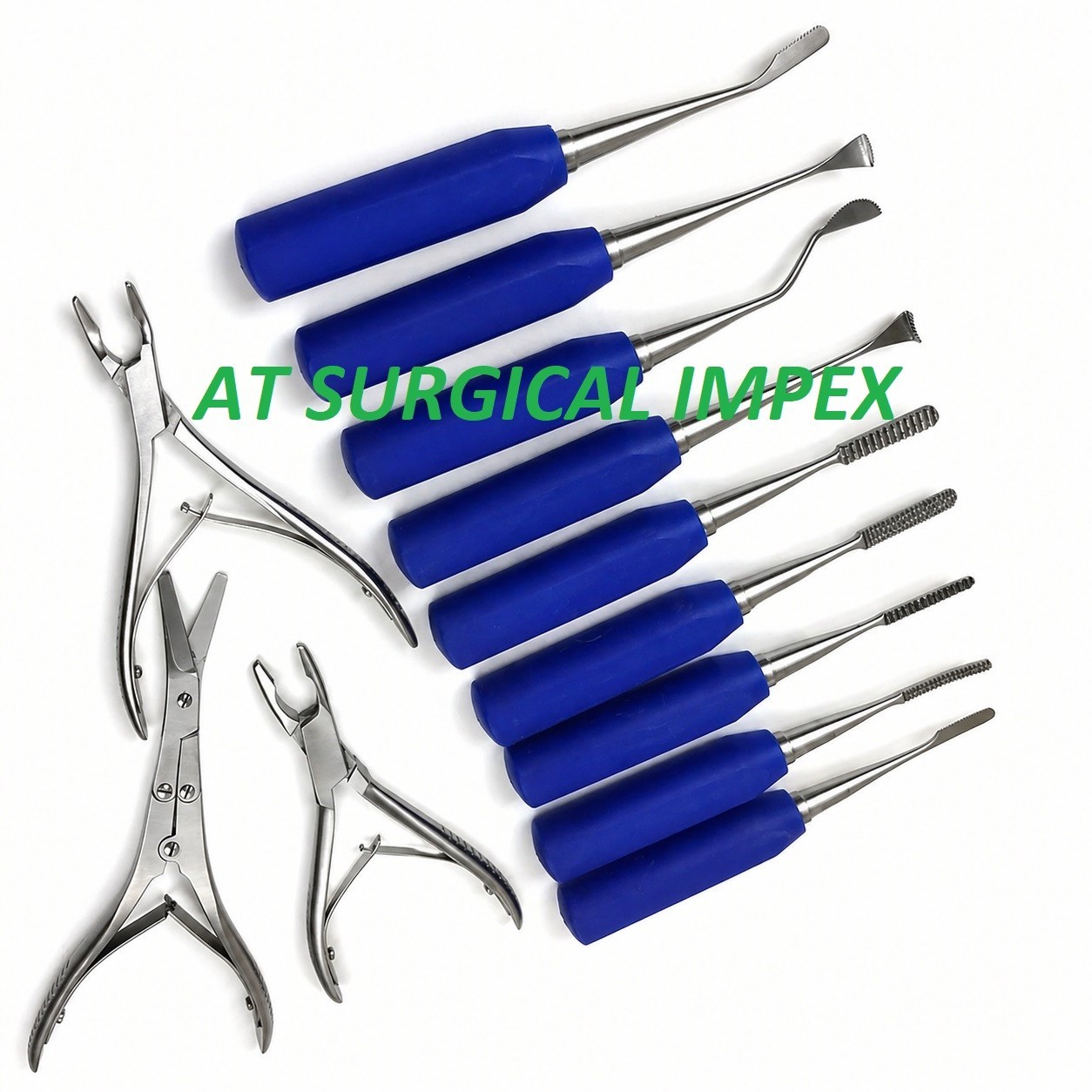 Rhinoplasty Preservation Instrument Set 12 Pcs Nose Plastic Surgery Tools