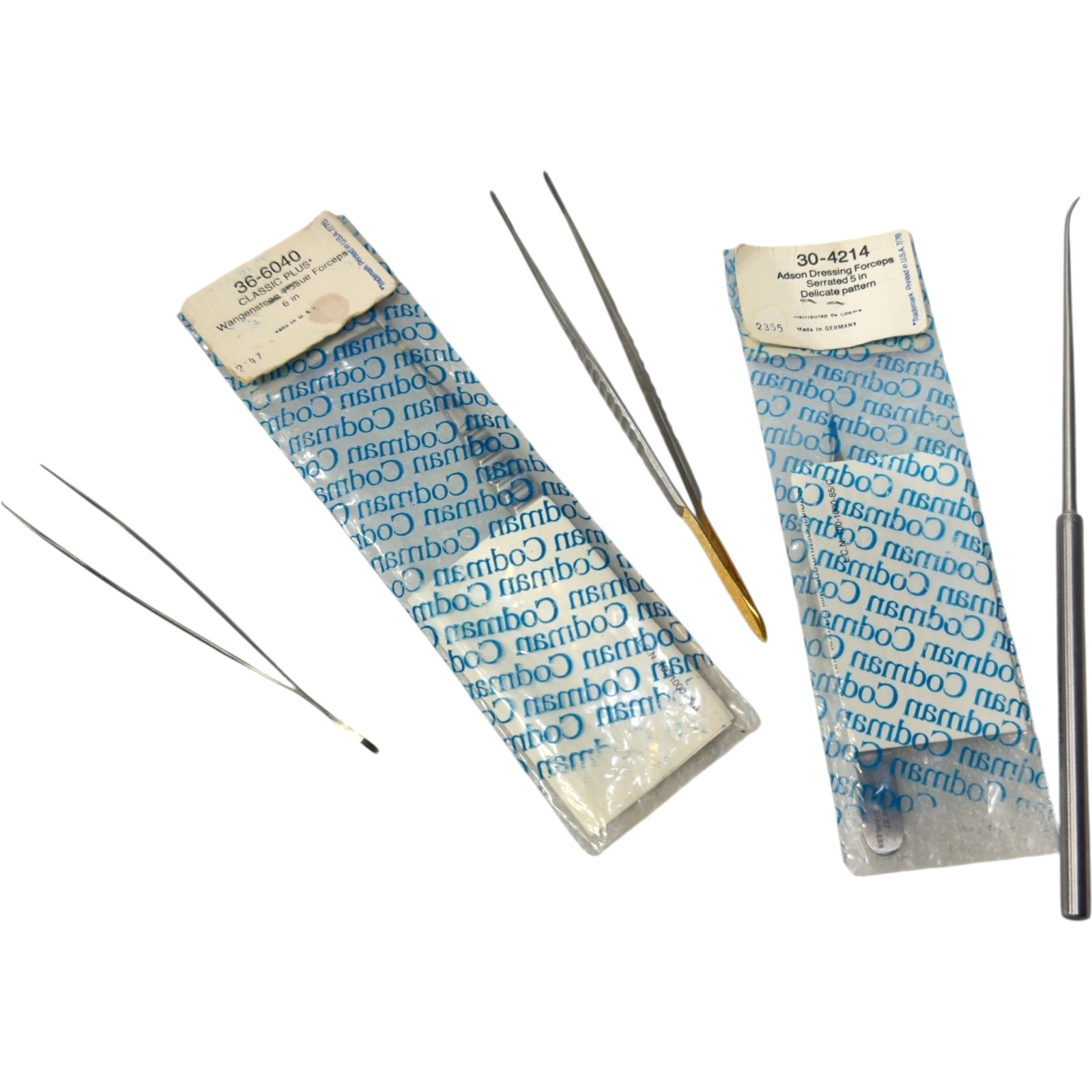 Codman Surgical Instruments – 65-1018, 30-4218, 30-4214, 36-6040 x 2 – Lot of 5