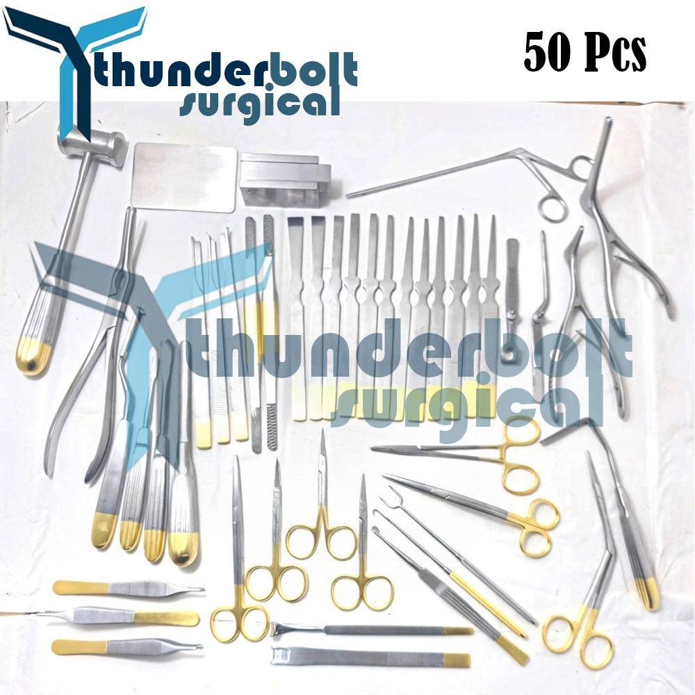 Rhinoplasty instruments Nose & Plastic Surgery Instruments set of 50 Pcs