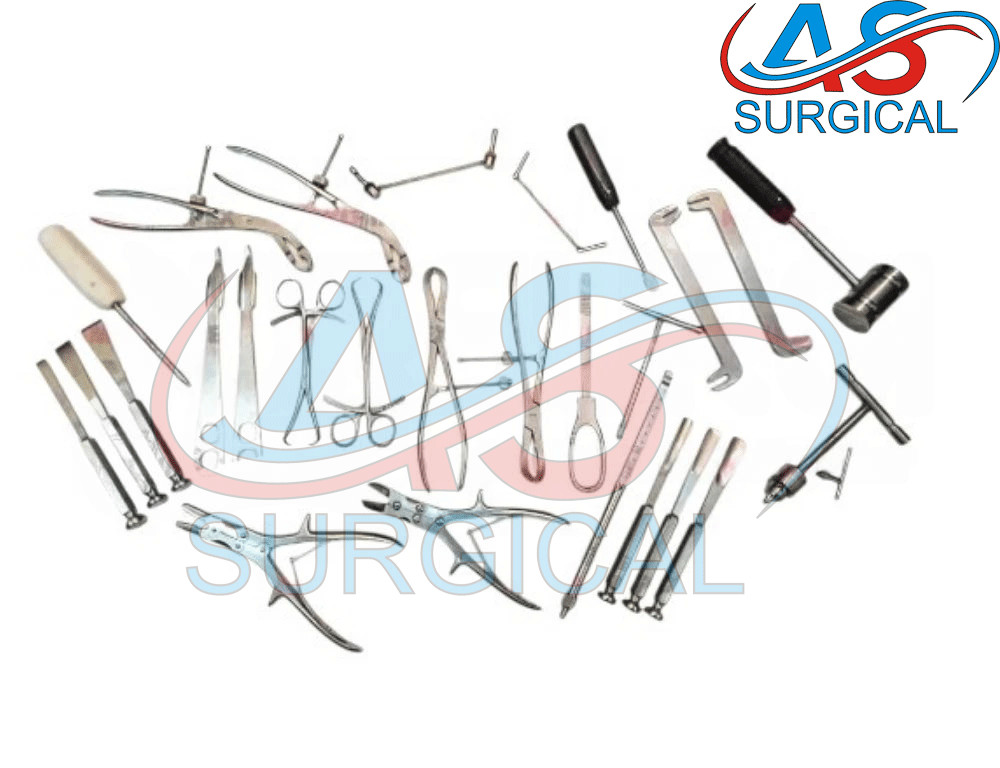 Basic orthopedic surgical surgery instruments Set Of 27 PCs