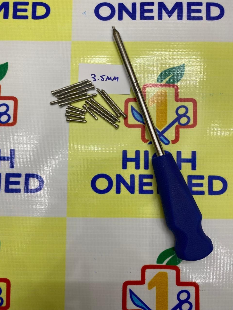 3.5MM Locking Screws Self Tapping 12MM To 50MM 151 Pieces Set SS 316L
