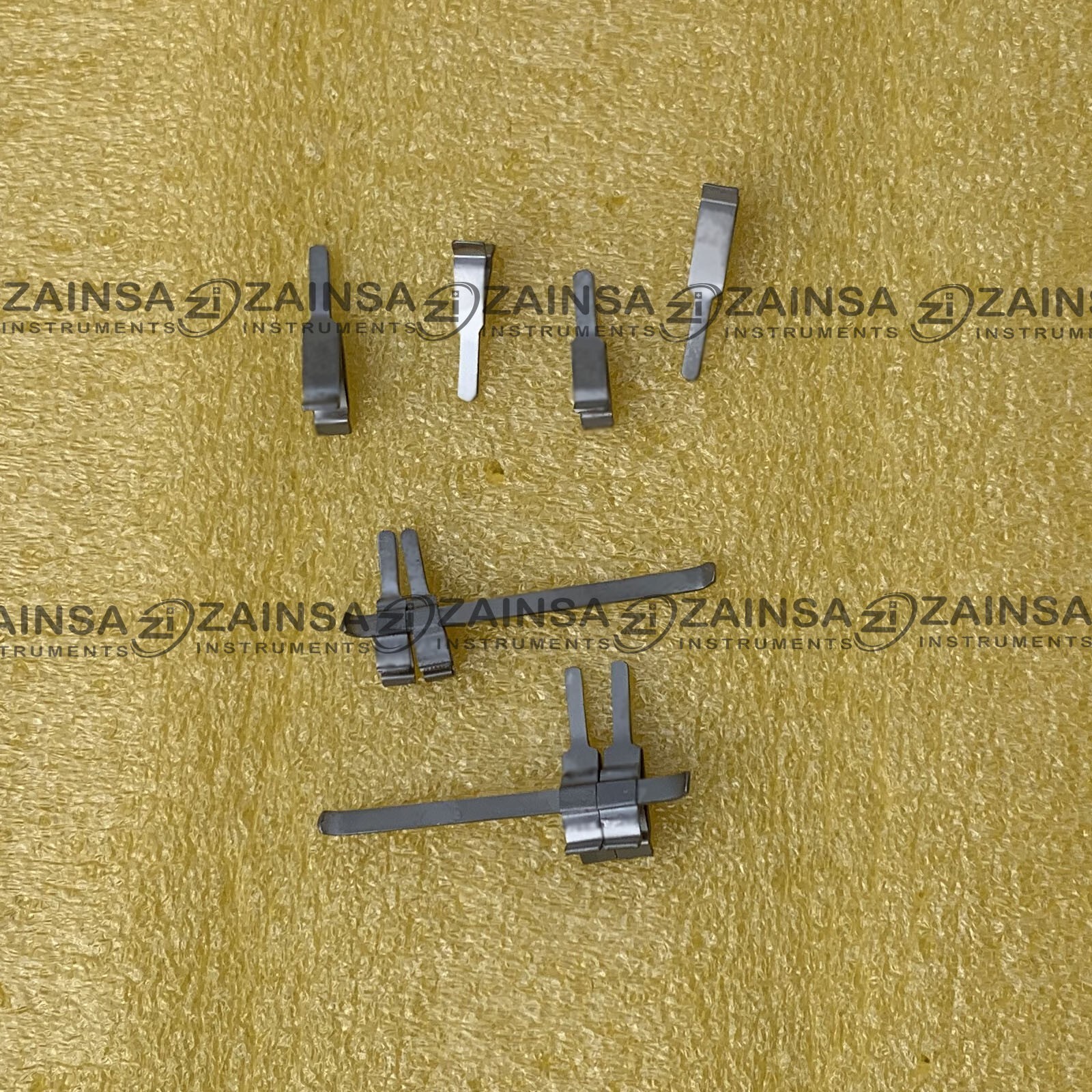 Acland Micro Surgery Vessel Clamps 6 PCs Set For Plastic Surgery & Neurosurgery
