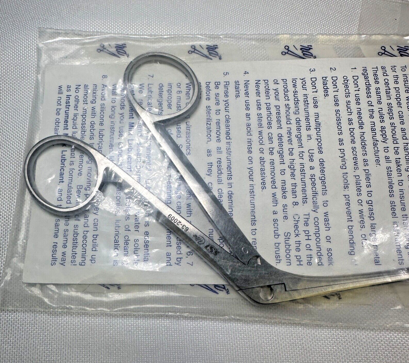 SSI Ultra 63-2009 Forceps, Weil-Blakesley Nasal, Straight, 3.5 mm Tip