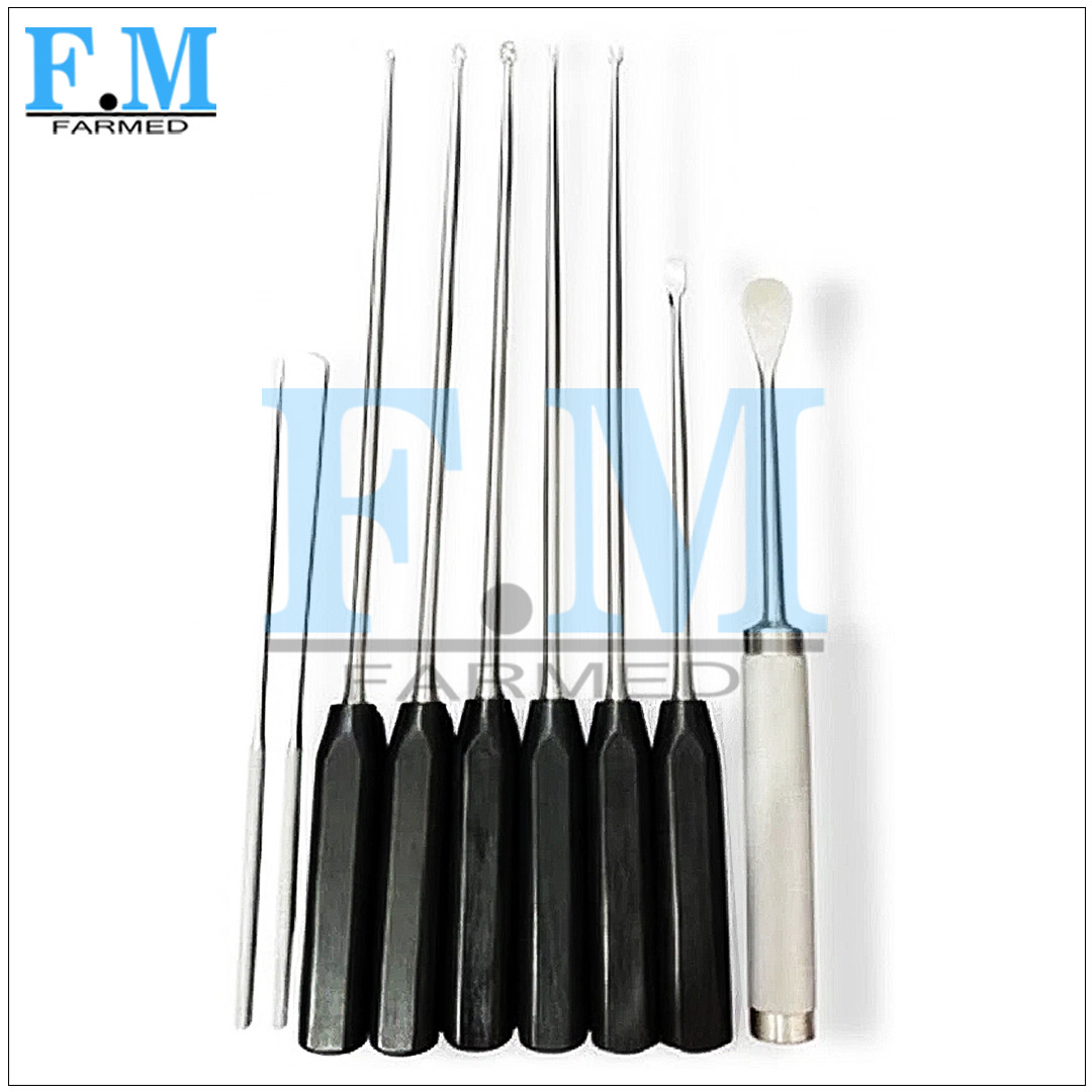 Unique Discectomy 9Pcs Set For Anterior Spine Surgery Instruments