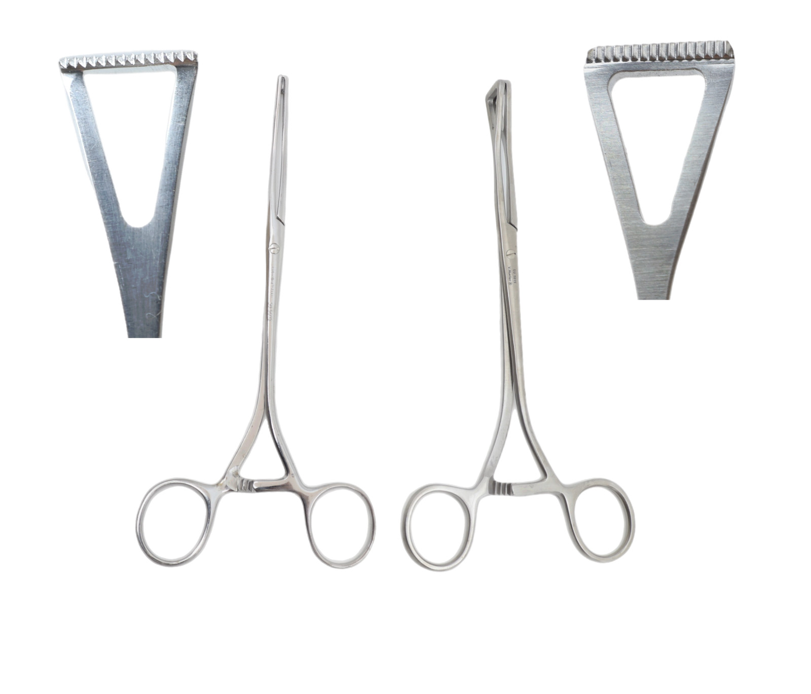 (Qty-2) V. Mueller SU5015 COLLINS (DUVAL-CRILE) Forceps, Mirror & Satin |C6