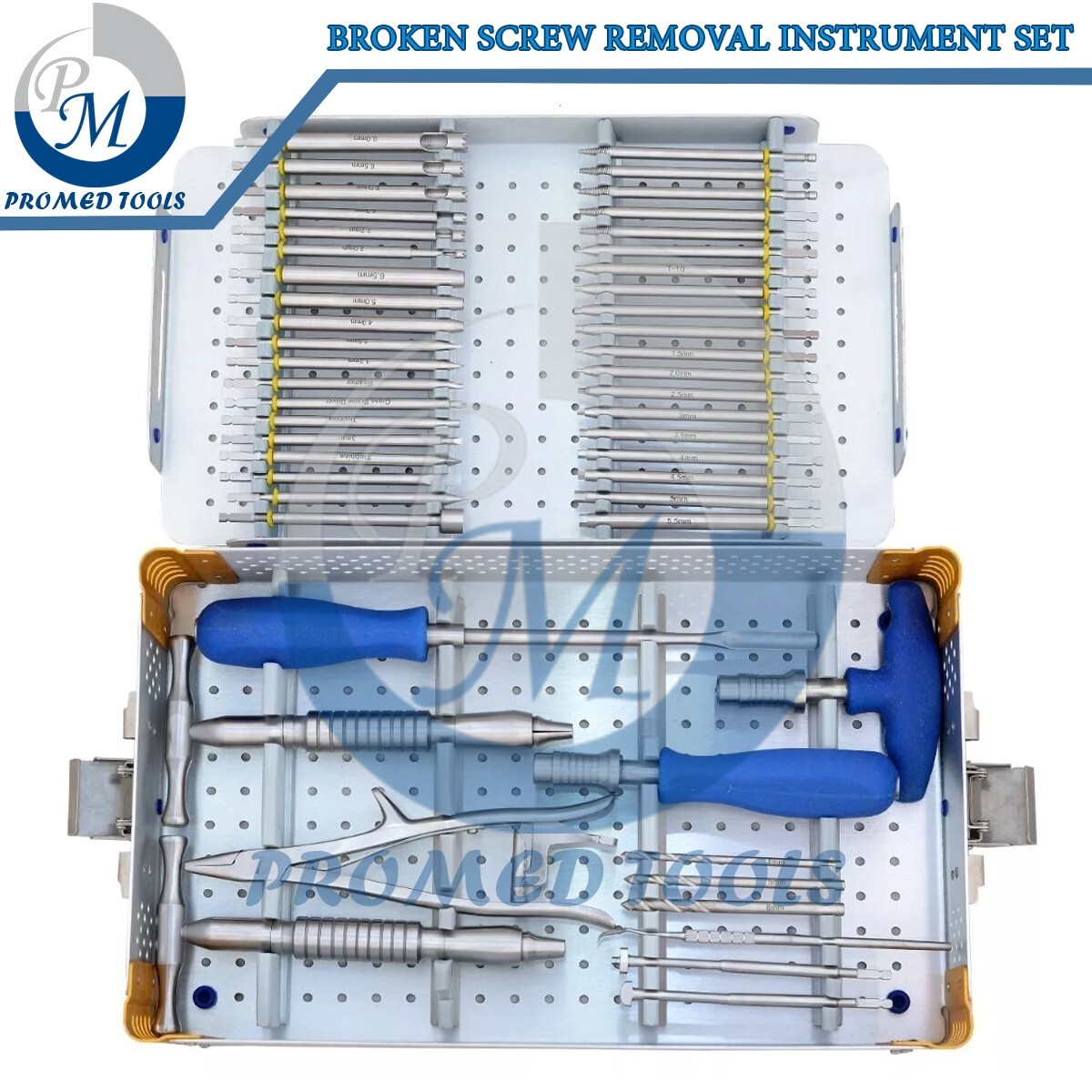 Broken Screw Removal Instrument Set Of Orthopedic & Spine Instruments