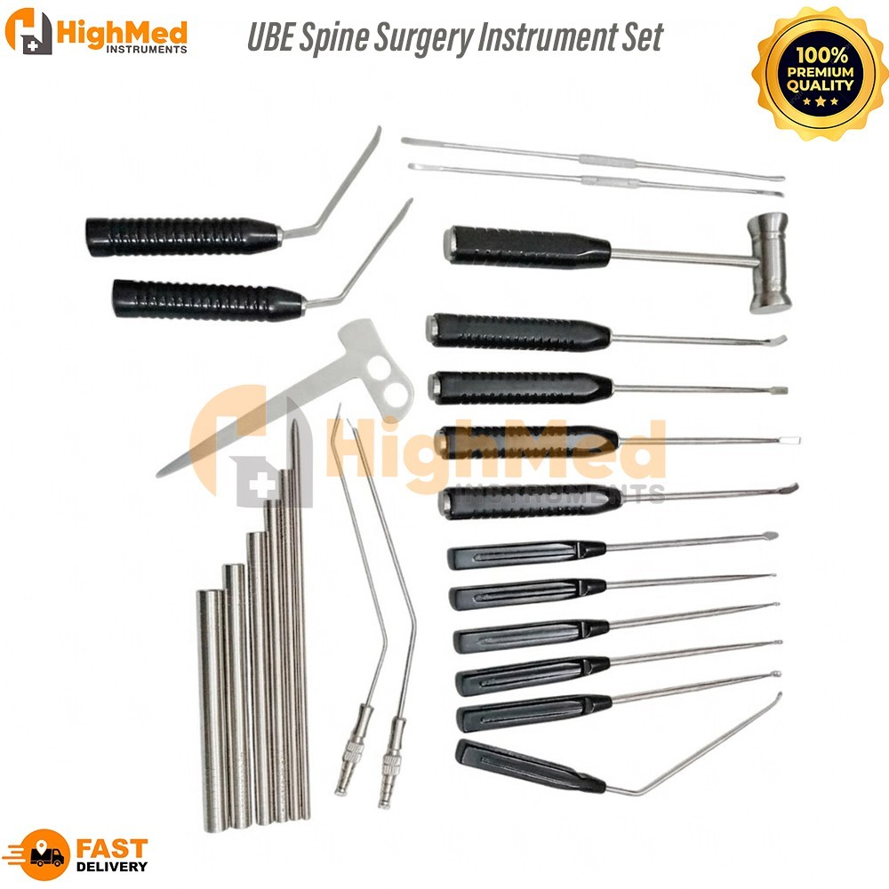 UBE Spine Surgery Instrument Set – Endoscopic Ortho Tools Biportal Kit