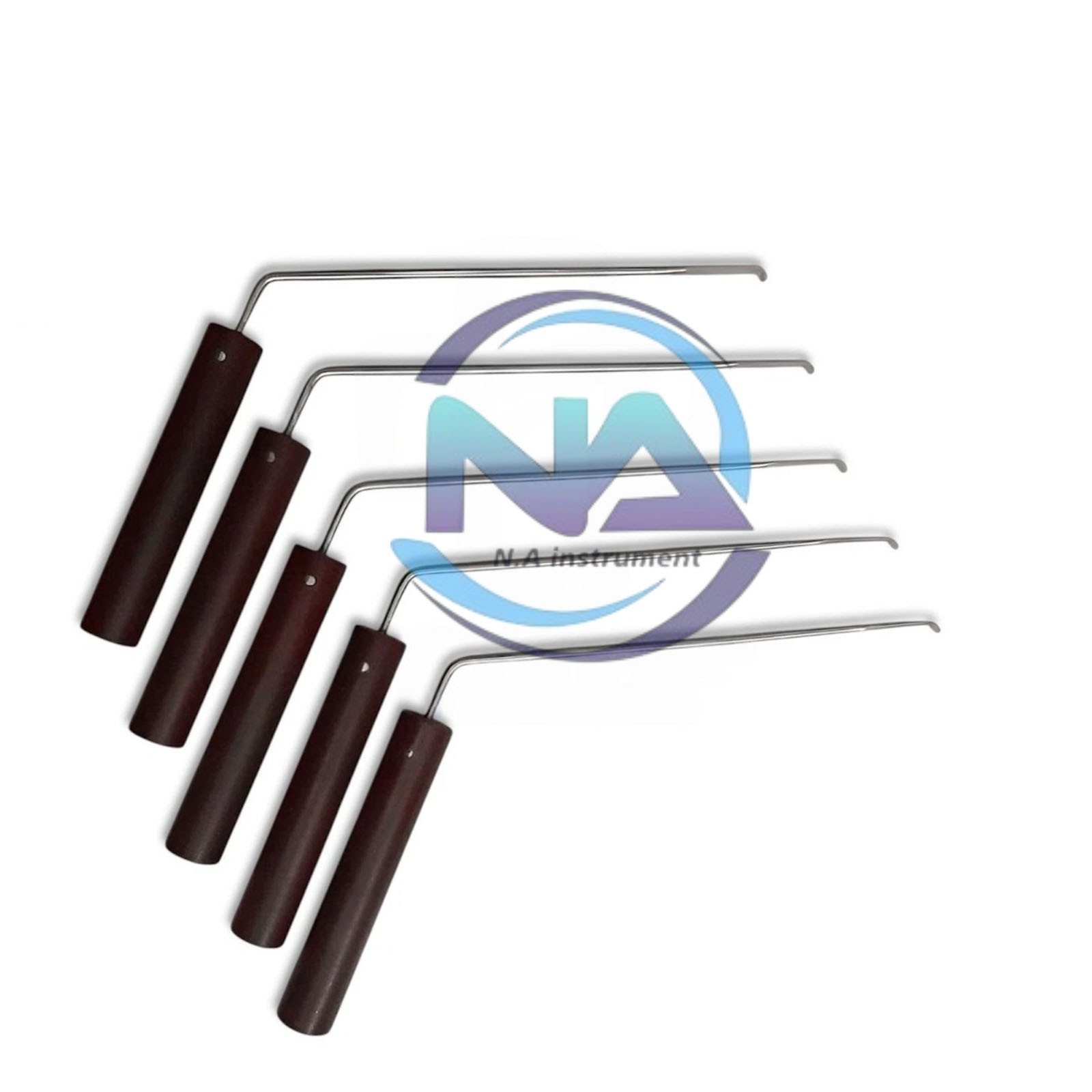 Orthopedic Wide Scoville Nerve Root Retractors 19cm 45° 5PCS Set